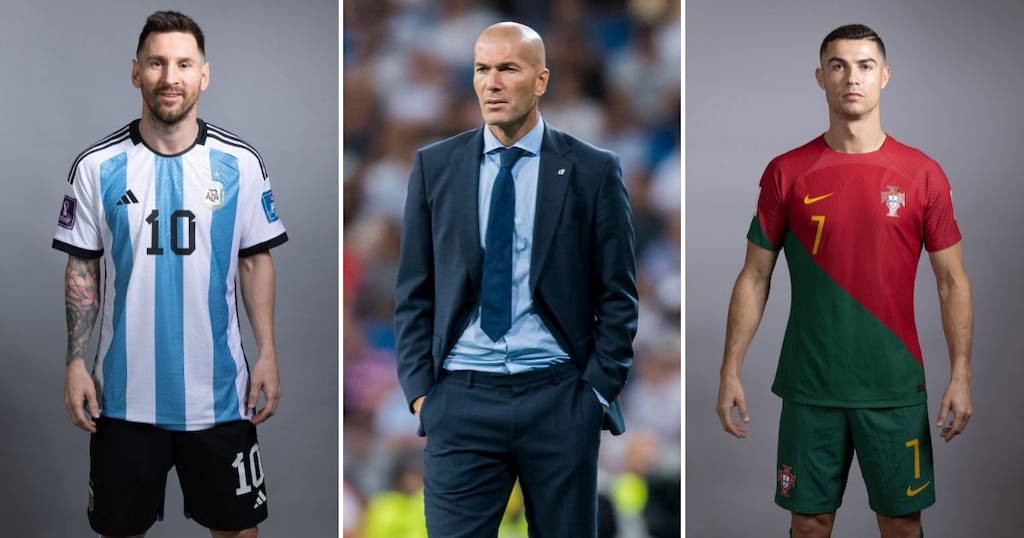How Zinedine Zidane Picked Between Messi and Ronaldo GOAT Debate